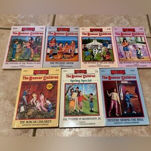 The Boxcar Children Paperback Book set of 7